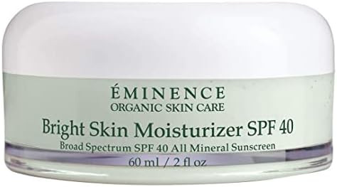 Amazon.com: Eminence Bright Skin Moisturizer SPF 40 (2 Ounce) : Beauty & Personal Care | Amazon (US)