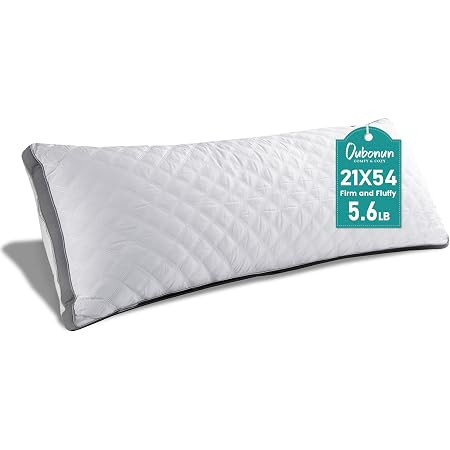 Leeden Body Pillow Insert 20 x 54 for Side Sleepers White Support | Amazon (US)