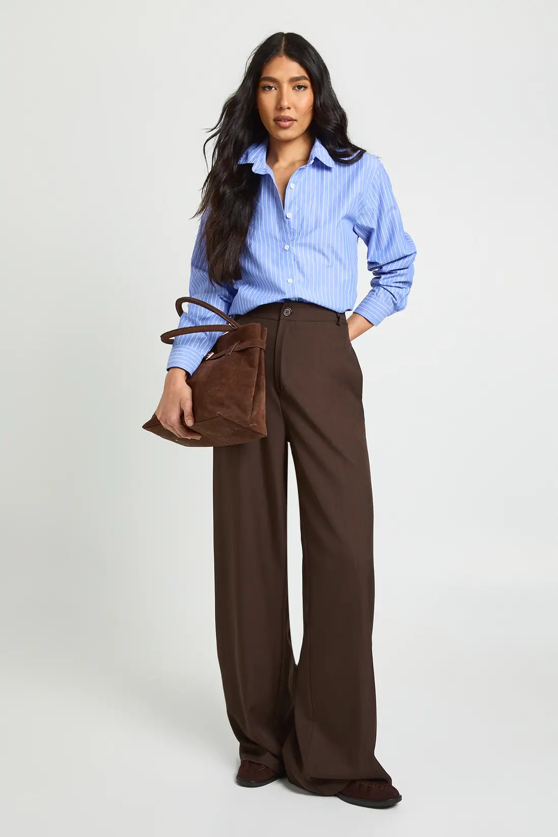 Tall Straight Leg Trousers | boohoo (US & Canada)