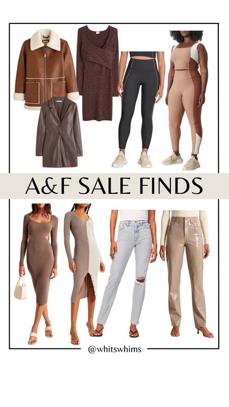 abercrombie & fitch, A&F, sale finds, daily deals, deal alert, sweater dress, faux leather pants, midi dress, YPB, activewear, Daily deals, sale finds, sale alert, currently on sale, deal of the day, sale posts, deals, 

#LTKFind #LTKsalealert #LTKSeasonal
