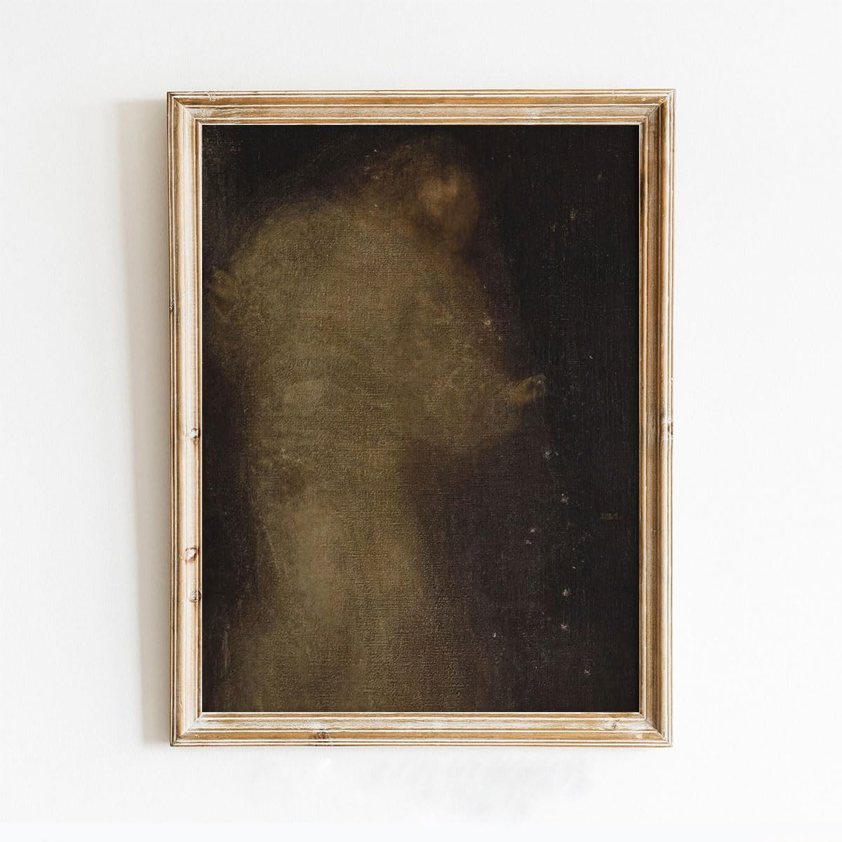 Oil Painting Vintage Poster of Mystical Veiled Woman and Stardust Moody | 11x17 12x18 16x24 24x36... | Amazon (US)