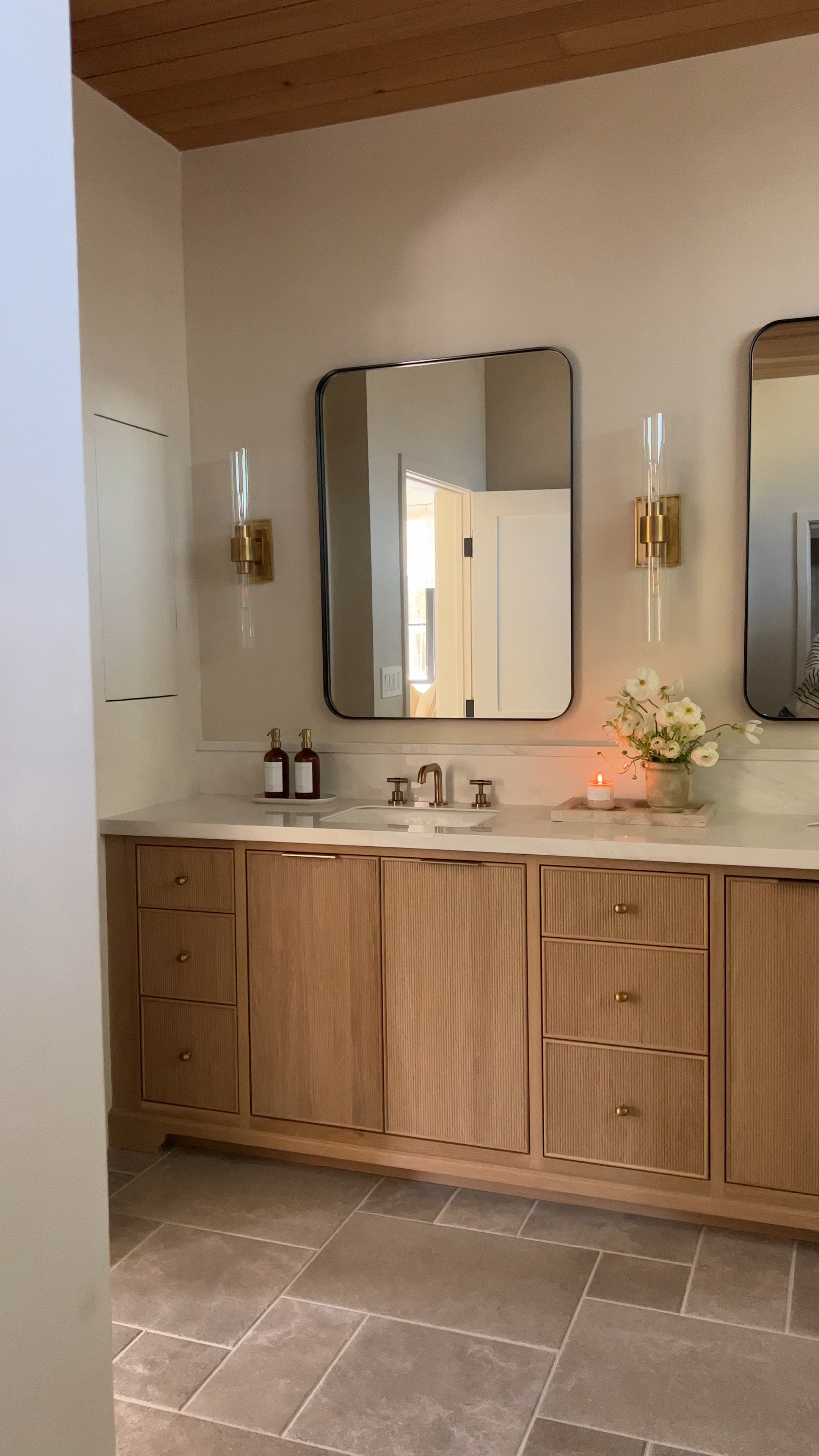 Bathroom design, black mirror, brass faucet, fake plants, branches, vases, organic vase, brass sconce, brass hardware, edge pulls, finger pulls, rectangle mirror  brass sconces

Amazon, wayfair, pottery barn, circa, 

#LTKunder100 

#LTKfindsunder50 #LTKhome #LTKfindsunder100