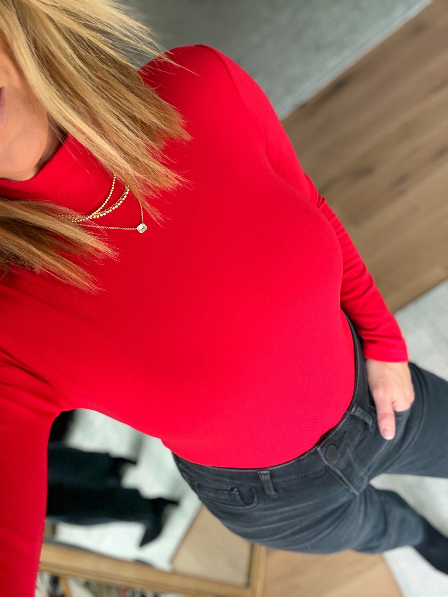 A perfect winter look -- this fleece-lined bodysuit from Amazon is so comfy and warm, I would buy it in multiple colors! True to size, wearing in M 

 #LTKSaleAlert #LTKFindsUnder50