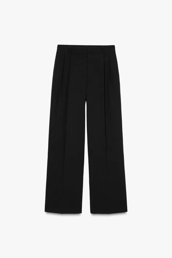 WIDE LEG PANTS WITH DARTS | Zara US
