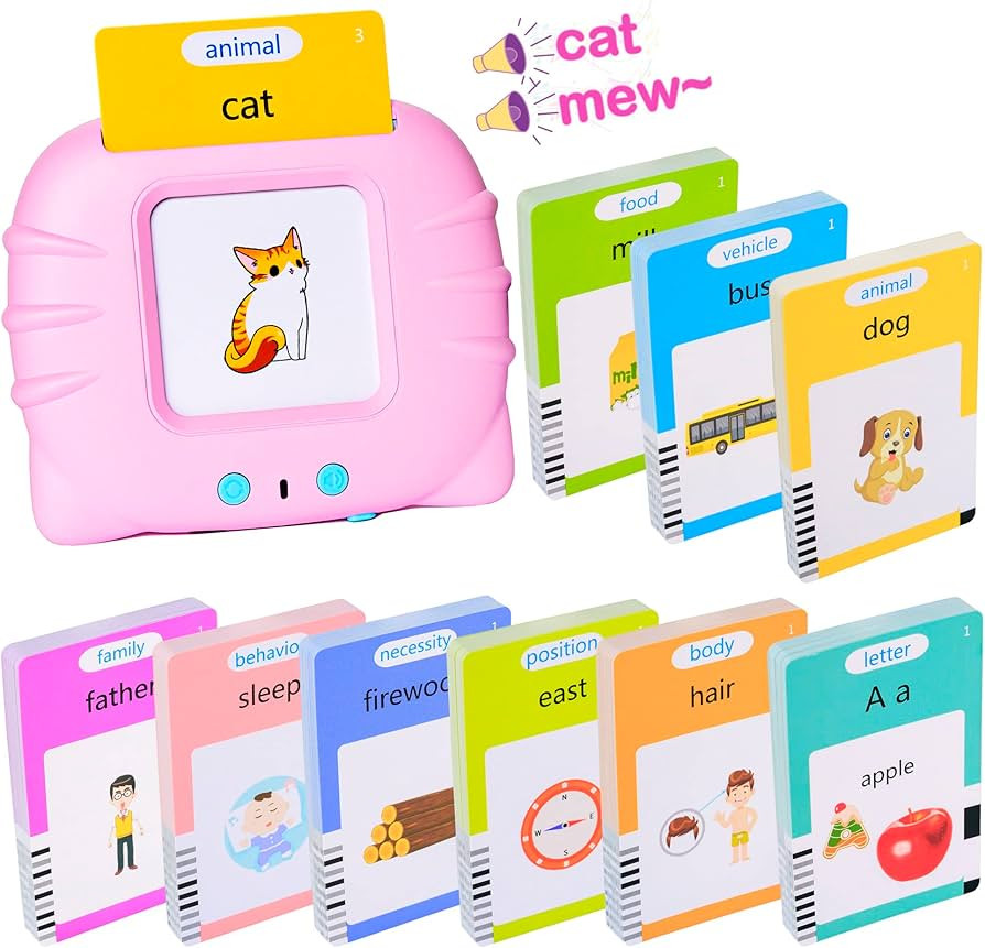 Talking Flash Cards Early Educational Toys for 3 4 5 6 Year Old Baby Boys Girls, Preschool Learni... | Amazon (UK)