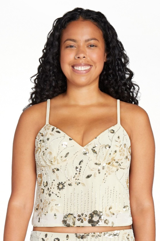 No Boundaries Embellished Camisole Top, Women's XXS-XXL | Walmart (US)
