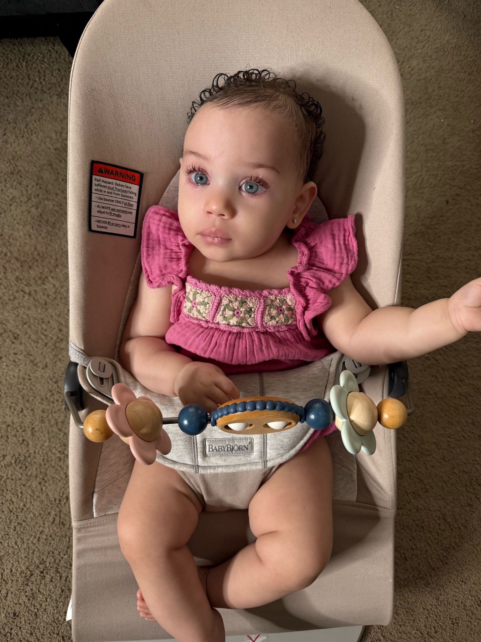 One of my mommy must haves is this bouncer ! It’s a life saver for us I bought the toy attachment seperate! It keeps her occupied while I can do what needs to be done 😘 
Mommy must haves , mommy to be, bouncer , baby bjorn, baby must haves 

#LTKFamily #LTKBump #LTKBaby