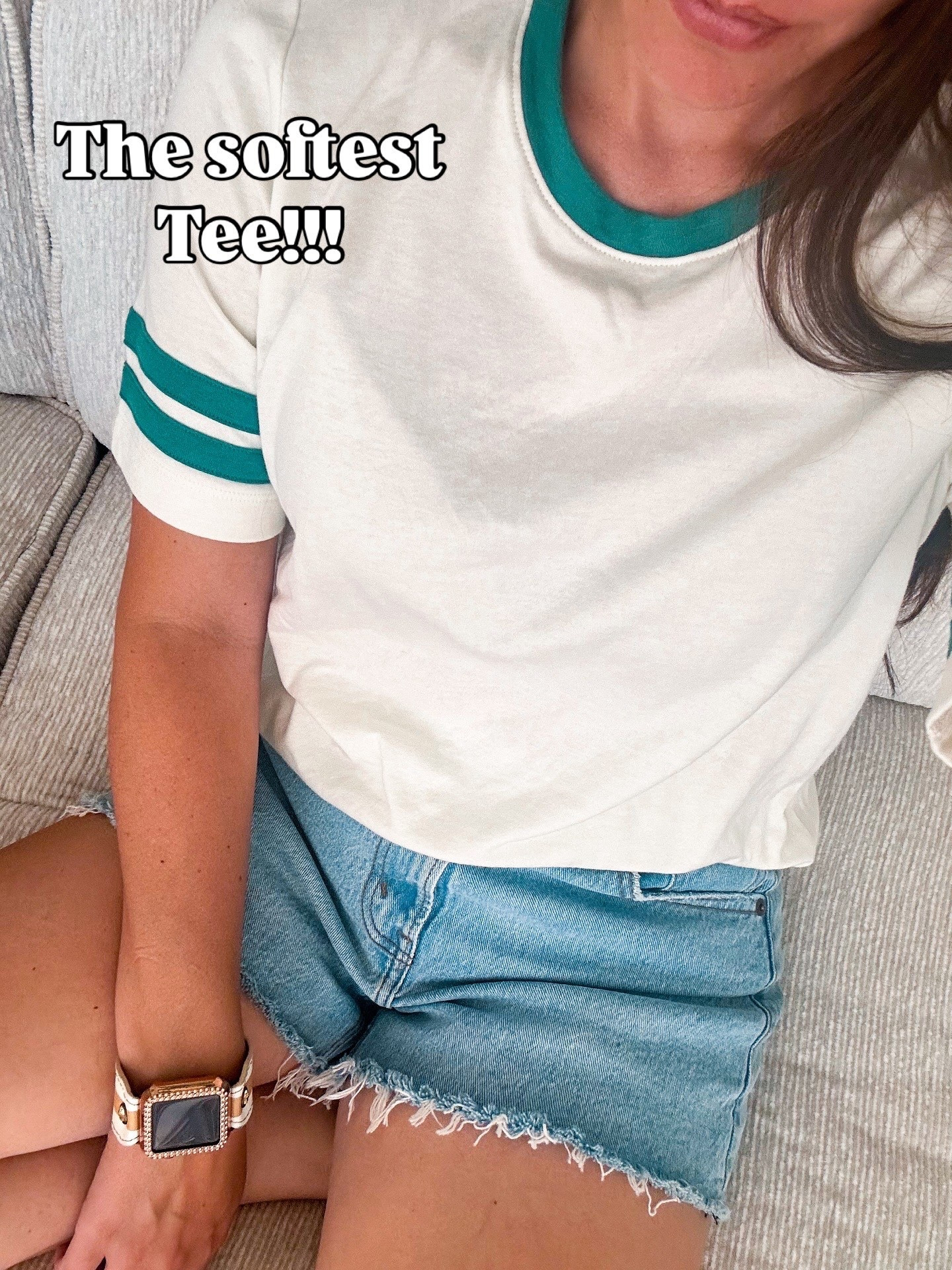 Softest tee! Few sizes left! Nordstrom sale still in stock 

#LTKStyleTip #LTKFindsUnder100 #LTKFindsUnder50