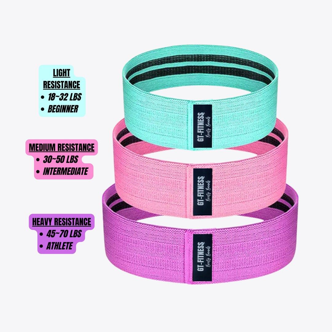 Fitness Resistance Booty Bands - Etsy | Etsy (US)