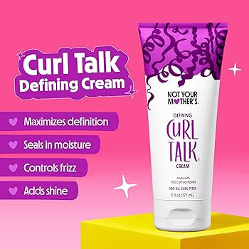 Not Your Mother's Curl Talk Frizz Control Sculpting Gel, Defining Cream, and Refreshing Curl Foam... | Amazon (US)