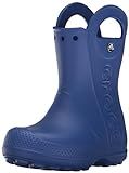 Crocs Kids' Handle It Rain Boots, Easy On for Toddlers, Boys, Girls, Lightweight and Waterproof, Cer | Amazon (US)