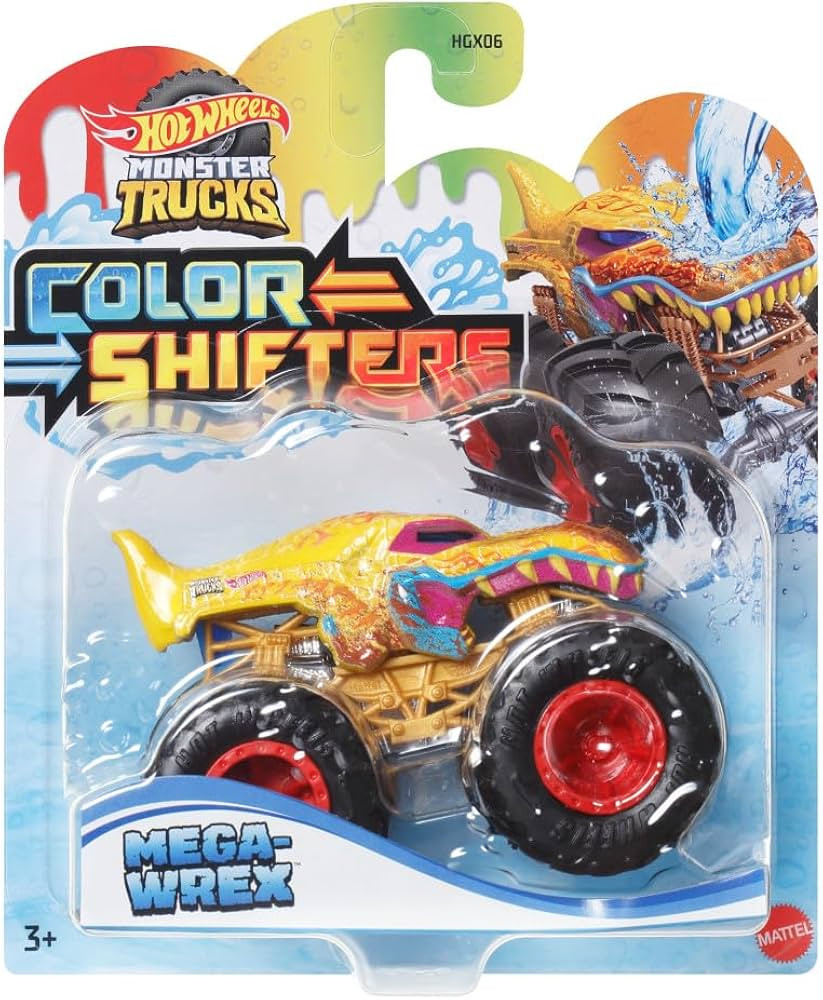 Hot Wheels Monster Trucks Color Shifters 2023 (Mega-Wrex) | Amazon (US)