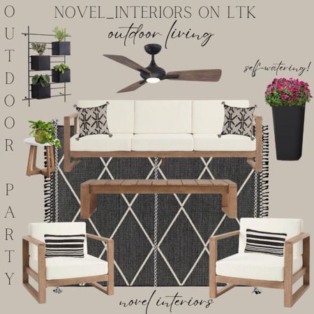 Luxury outdoor living - this set is classic, modern and beautiful. Perfect for the spring and summer nights - and reasonably priced!

#LTKSeasonal #LTKFind #LTKhome