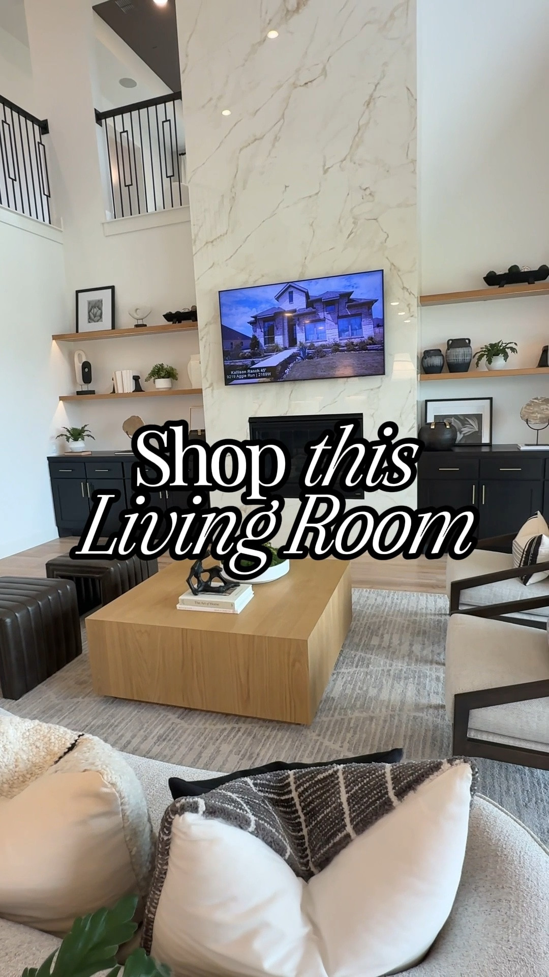 Ready to recreate this luxury contemporary living room! 
Check out the products linked for more affordable options to add to your home. 

#LTKHome