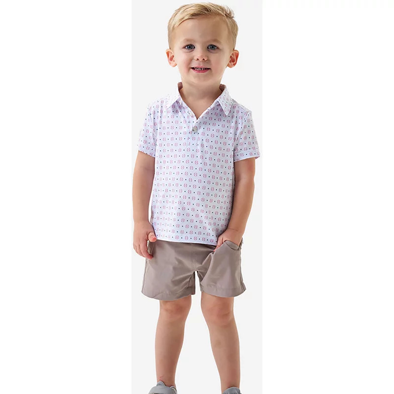 BURLEBO Boys' Performance Polo Shirt | Academy Sports + Outdoors