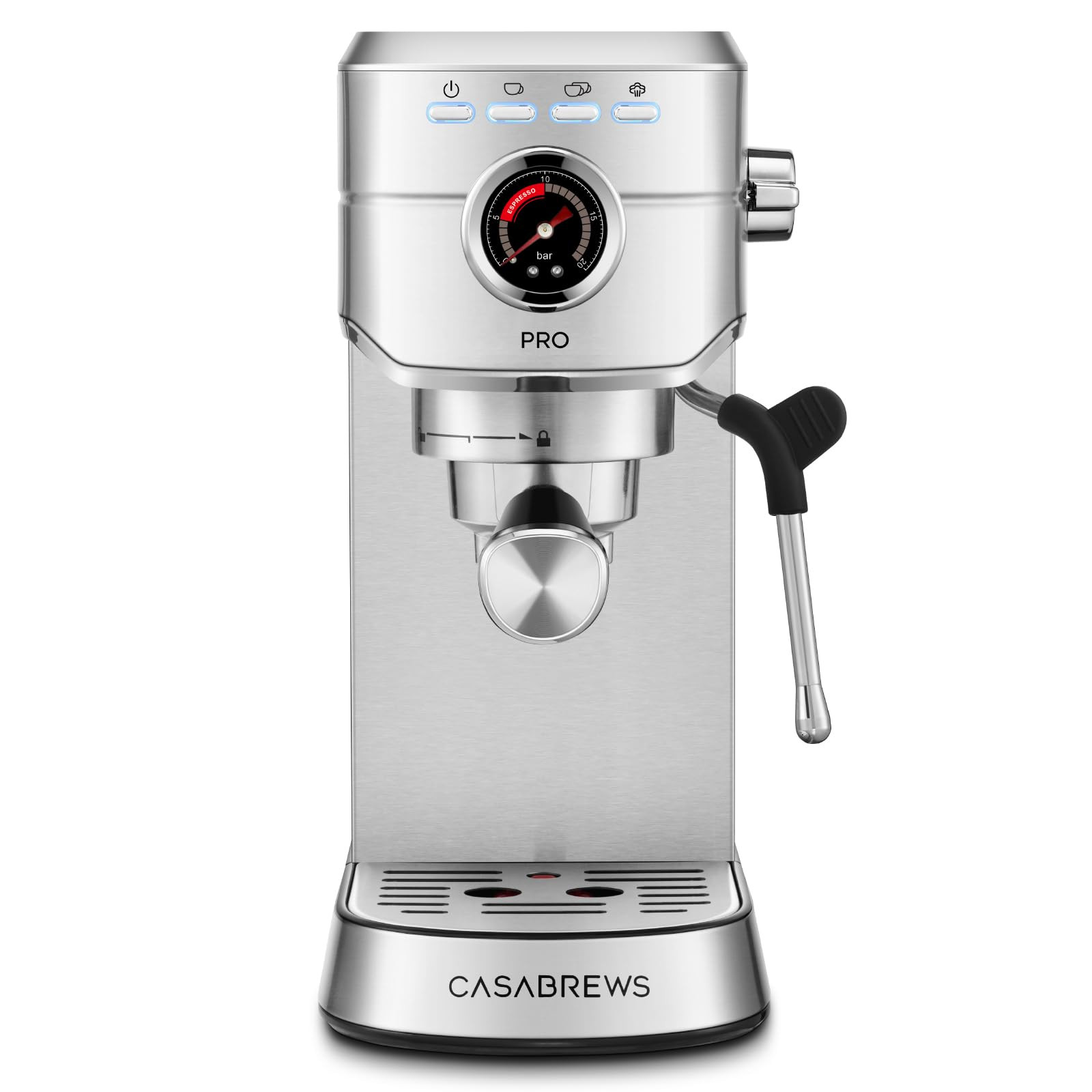 CASABREWS 5418 PRO Espresso Machine 20 Bar, Upgraded Espresso Maker with Powerful Steam Milk Frot... | Amazon (US)