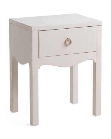 Linen Side Table | TJ Maxx