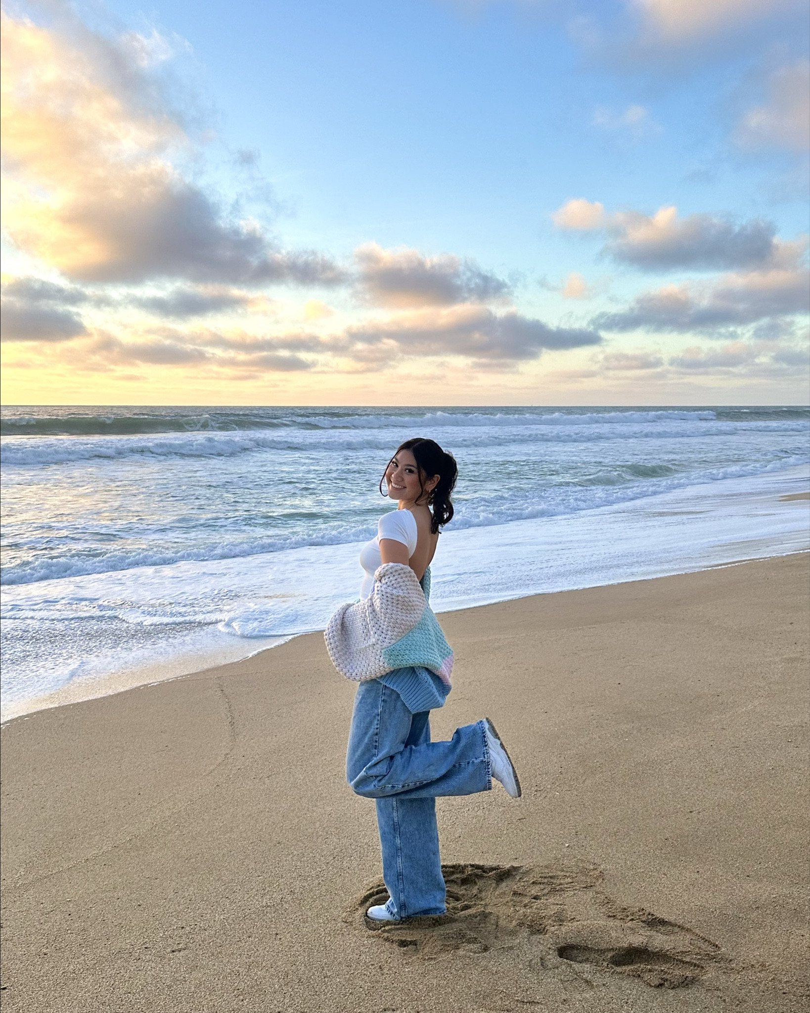 pastel spring outfit 🩵🤍🩷

#LTKstyletip #LTKSeasonal