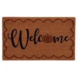 My Texas House Fall Multicolor Welcome Pumpkin Outdoor Coir Doormat, 18" x 30" | Walmart (US)