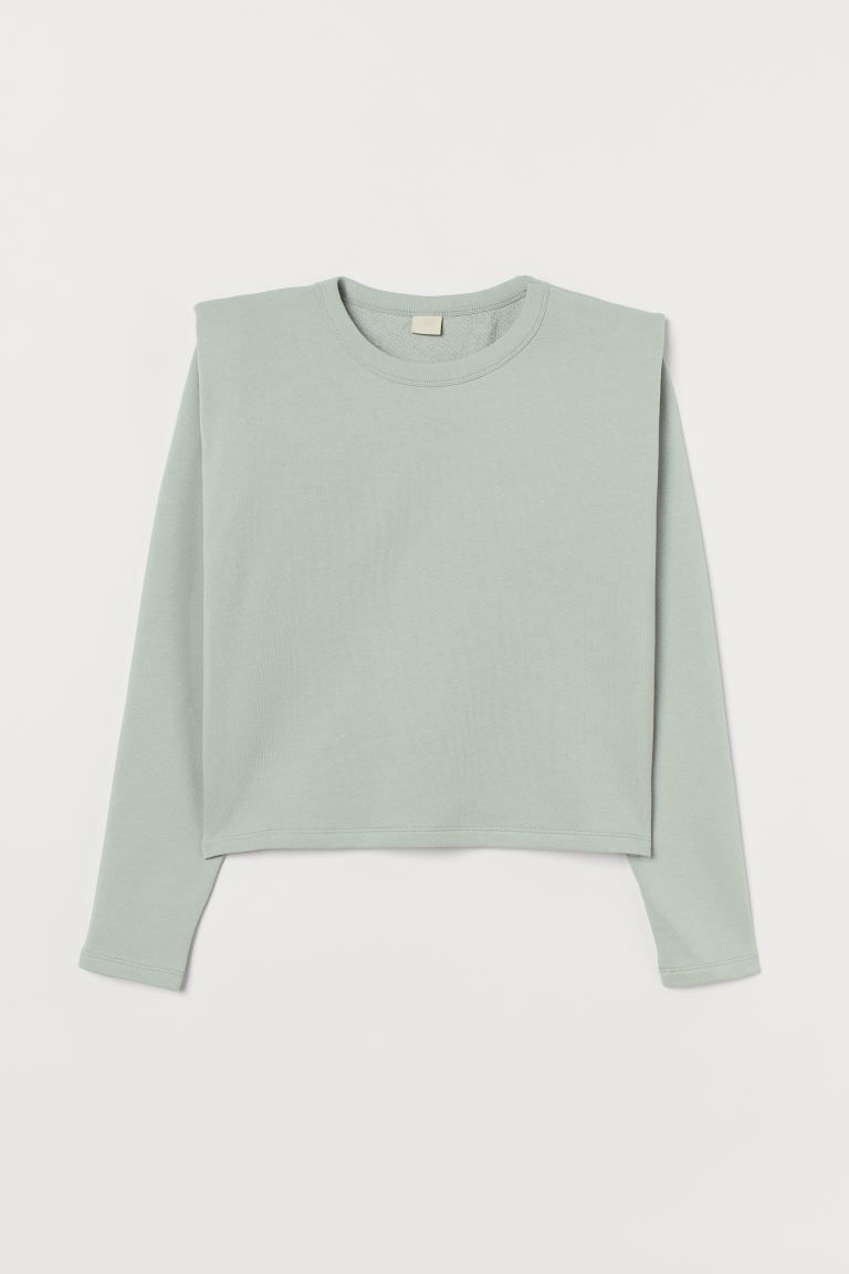 Shoulder-pad Sweatshirt | H&M (US)