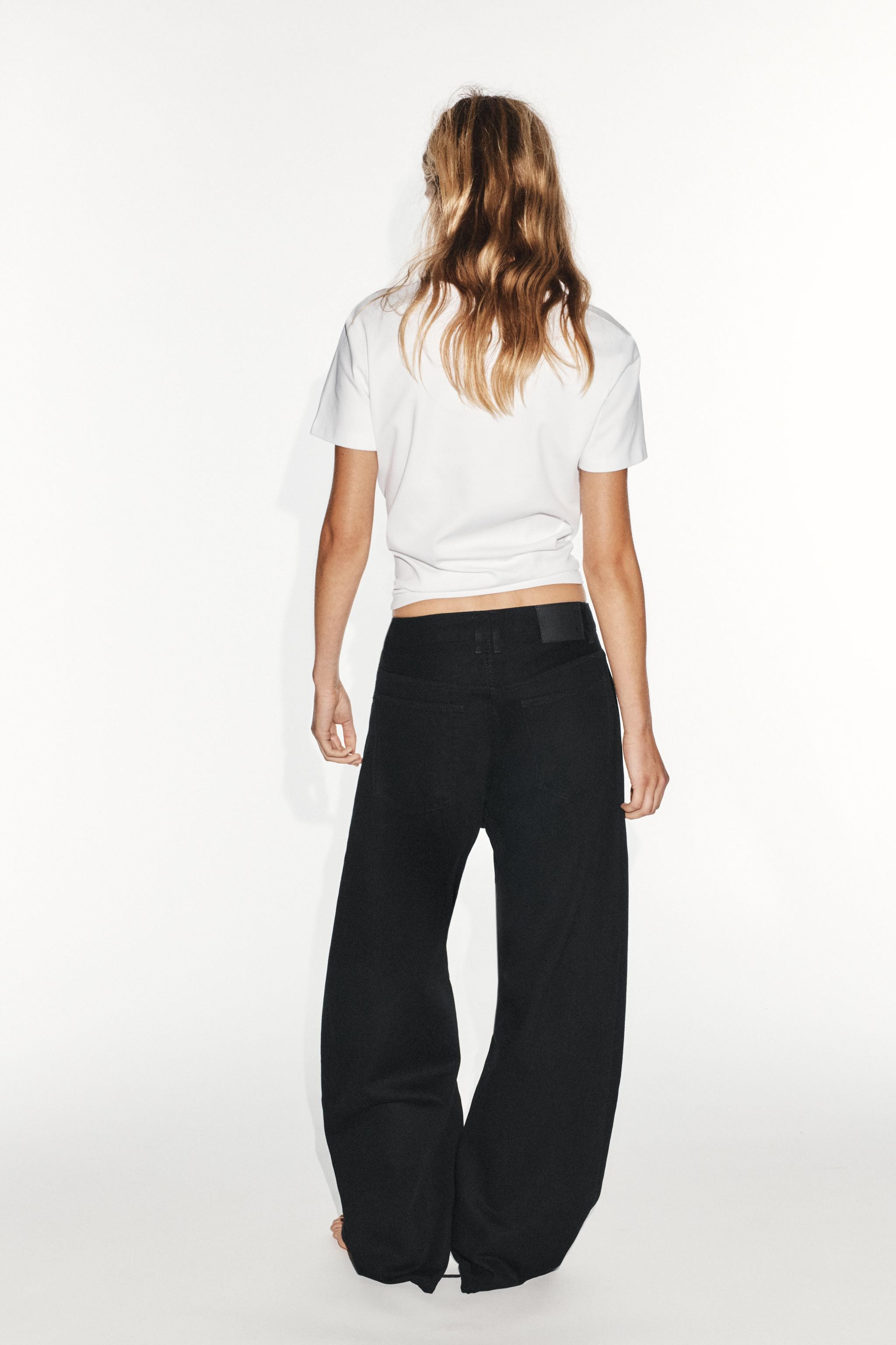 TRF MID-RISE BALLOON JEANS | Zara US