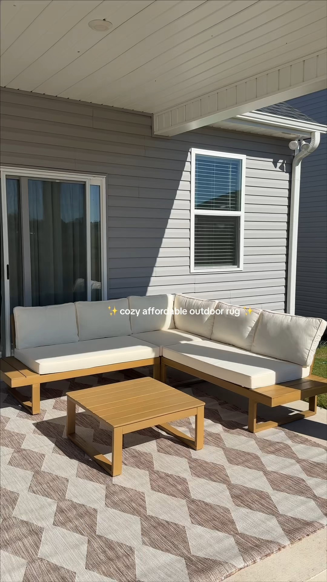 WAYFAIR $100 outdoor rug 

#LTKHome #LTKSaleAlert #LTKU