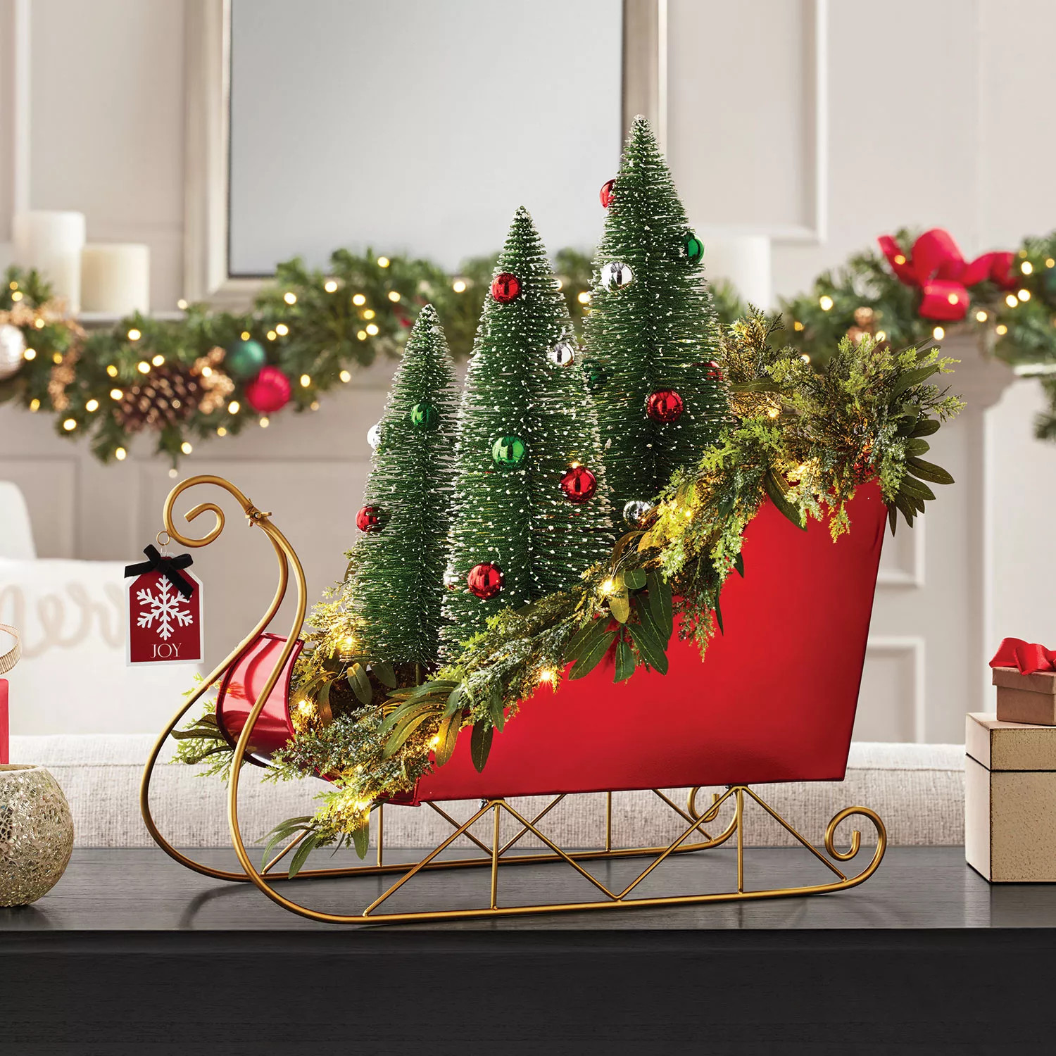 Member’s Mark Pre-Lit Decorative Sleigh | Sam's Club