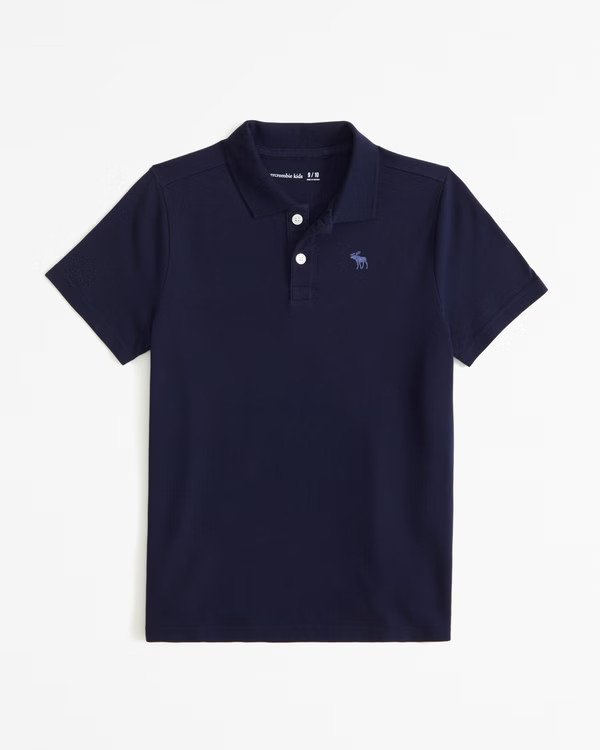 icon pique polo | Abercrombie & Fitch (US)