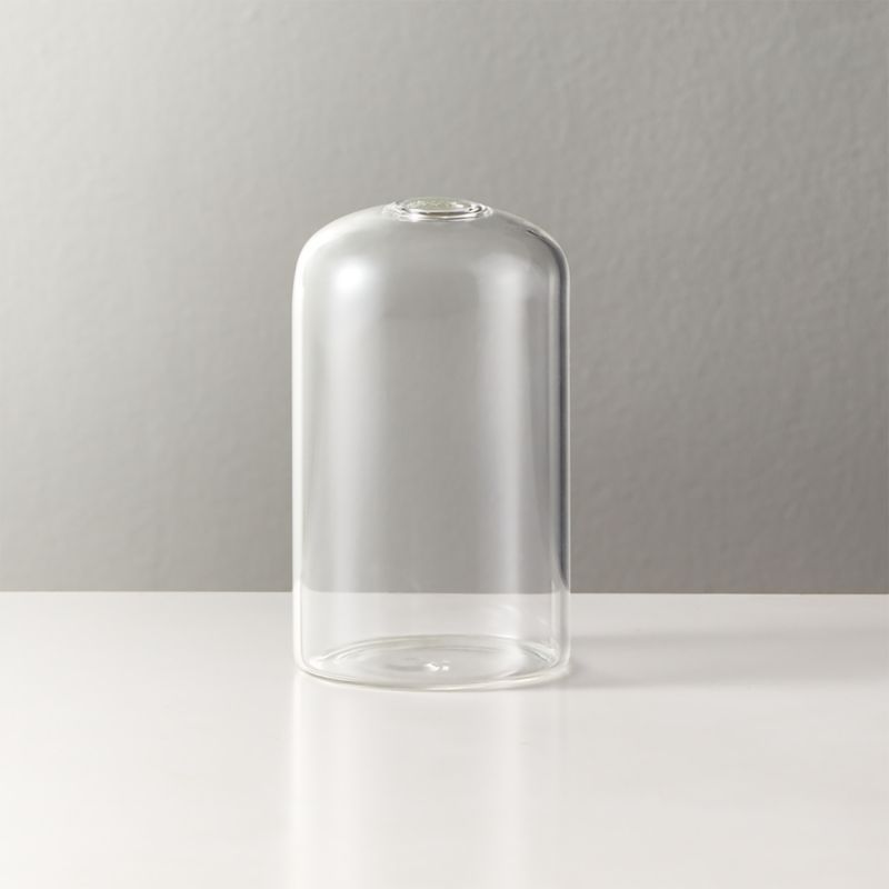 Cloche Modern Glass Bud Vase + Reviews | CB2 | CB2