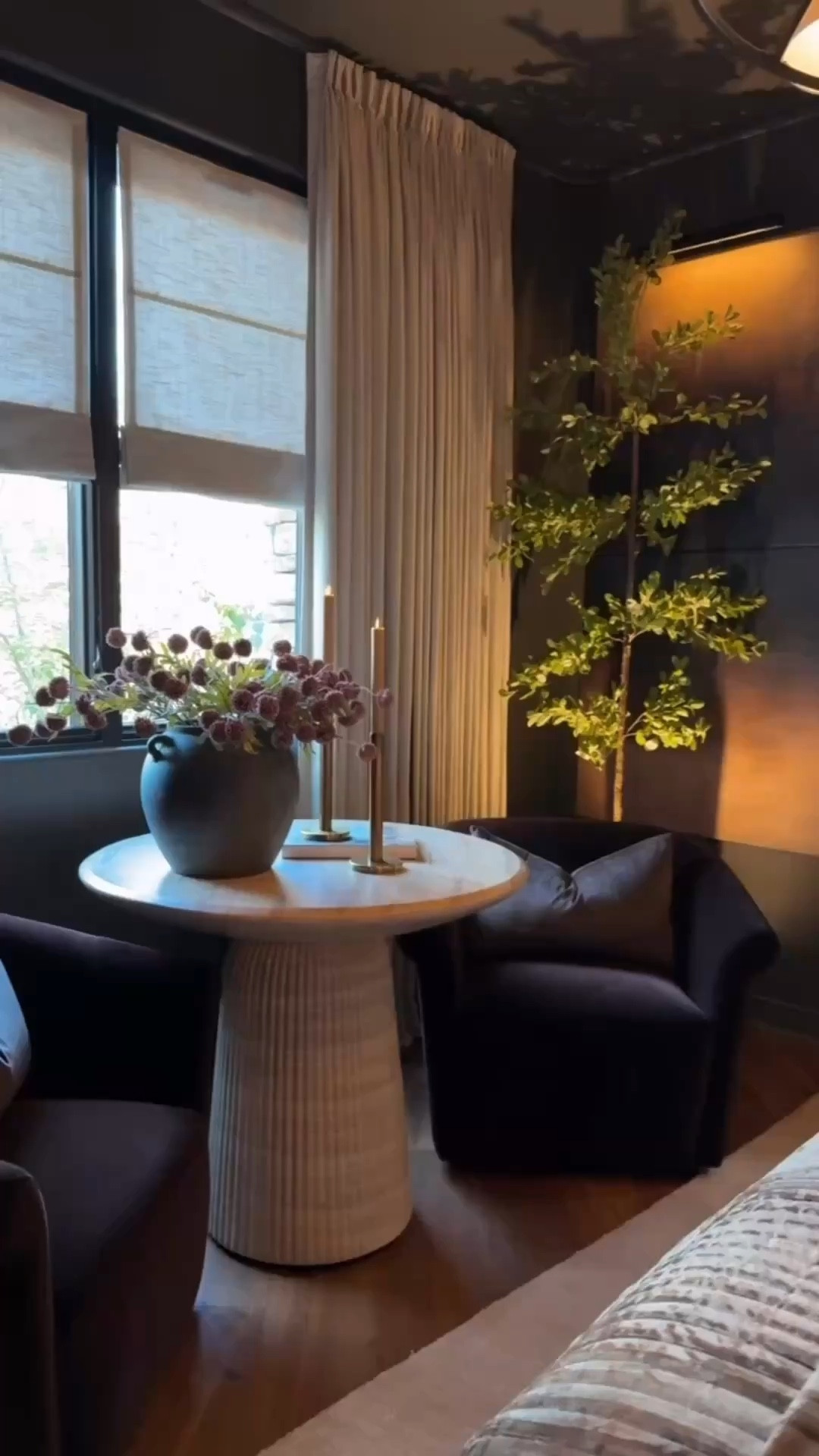 Dark chocolate tones + moody vibes 🤎✨ My cozy reading corner styled with faux flowers, ambient lighting, candle sticks, and lush faux greenery. Elevated, timeless, and the perfect spot to unwind with a good book.


#moodydecor #readingcornerinspo #darkchocolatedecor #amazonhomefavorites #cozyhomevibes #neutraldecor #homedecorinspo #aesthetichomedecor #modernhomedecor #ambientlighting #candlestickdecor #fauxflowers #fauxgreenery #interiorstyle #homeaesthetic


#LTKdayinmylife #LTKHome #LTKGiftGuide