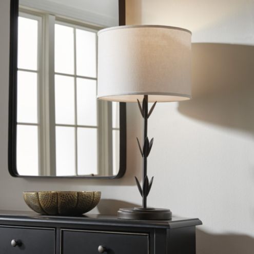 Vivian Bronze Table Lamp Base & Shade | Ballard Designs, Inc.