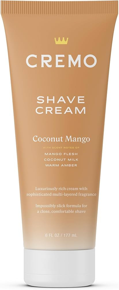 Cremo Cremo Coconut Mango Moisturizing Shave Cream, Astonishingly Superior Ultra-Slick Shaving Cr... | Amazon (US)