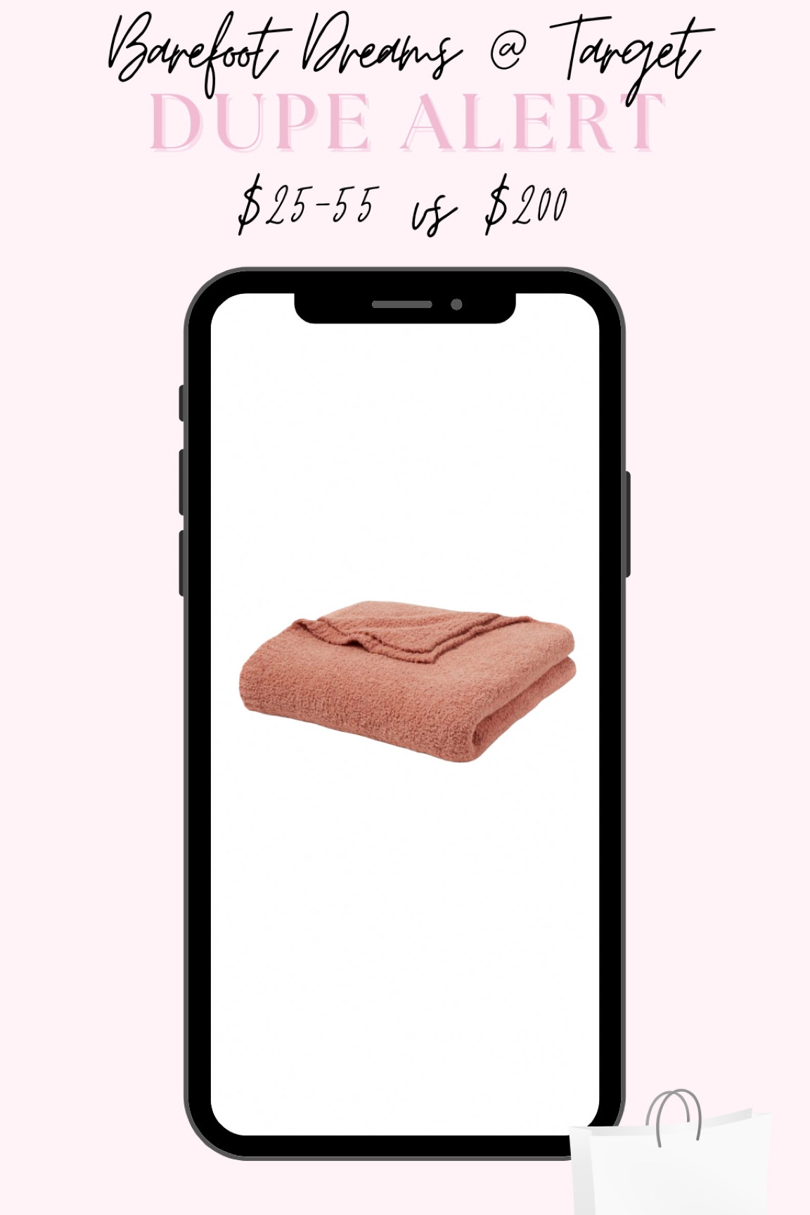 Barefoot dreams blanket dupe at target 

#LTKSeasonal #LTKsalealert #LTKunder50