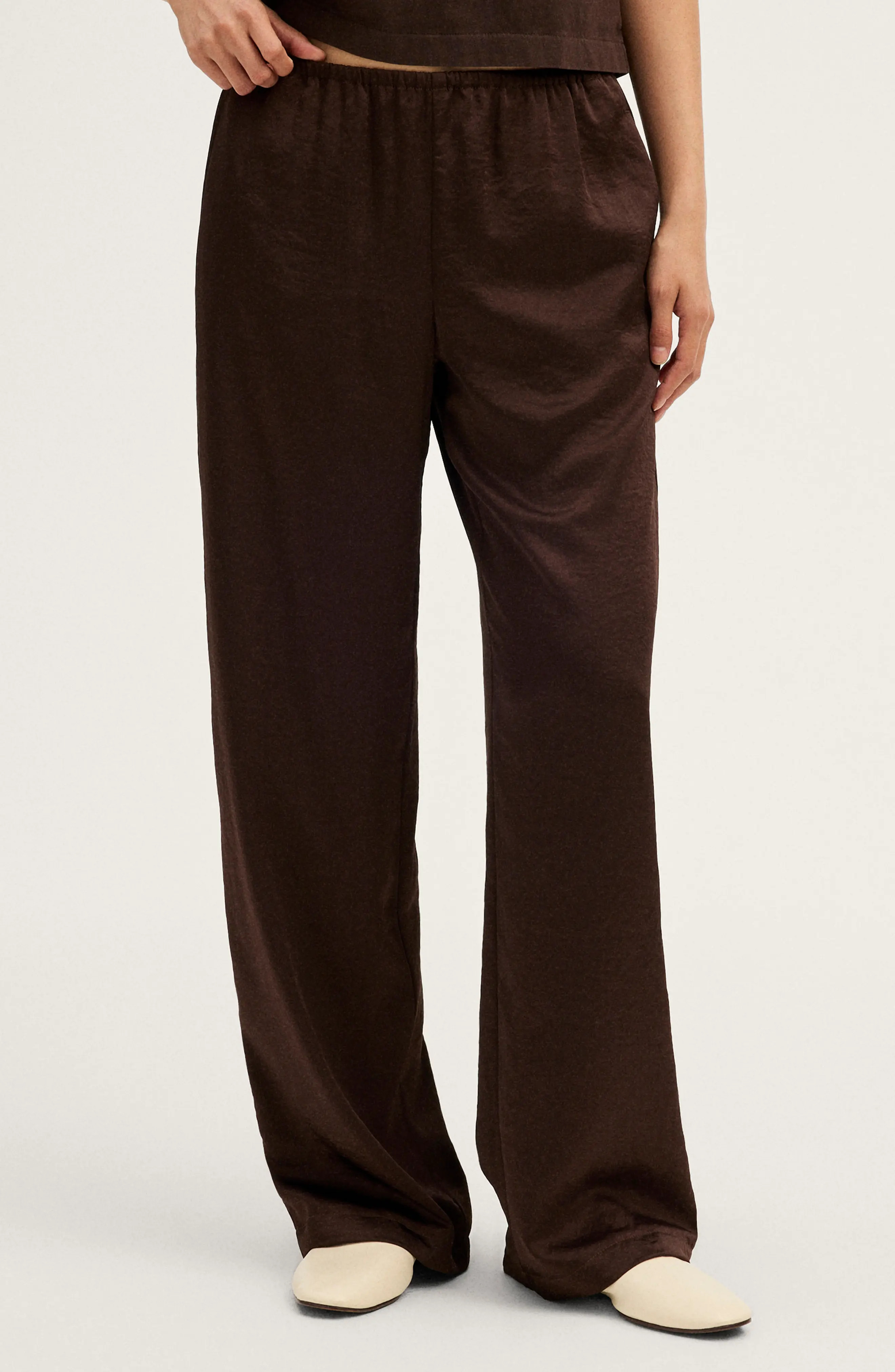 Madewell Devon Satin Pants (Women) | Nordstrom | Nordstrom