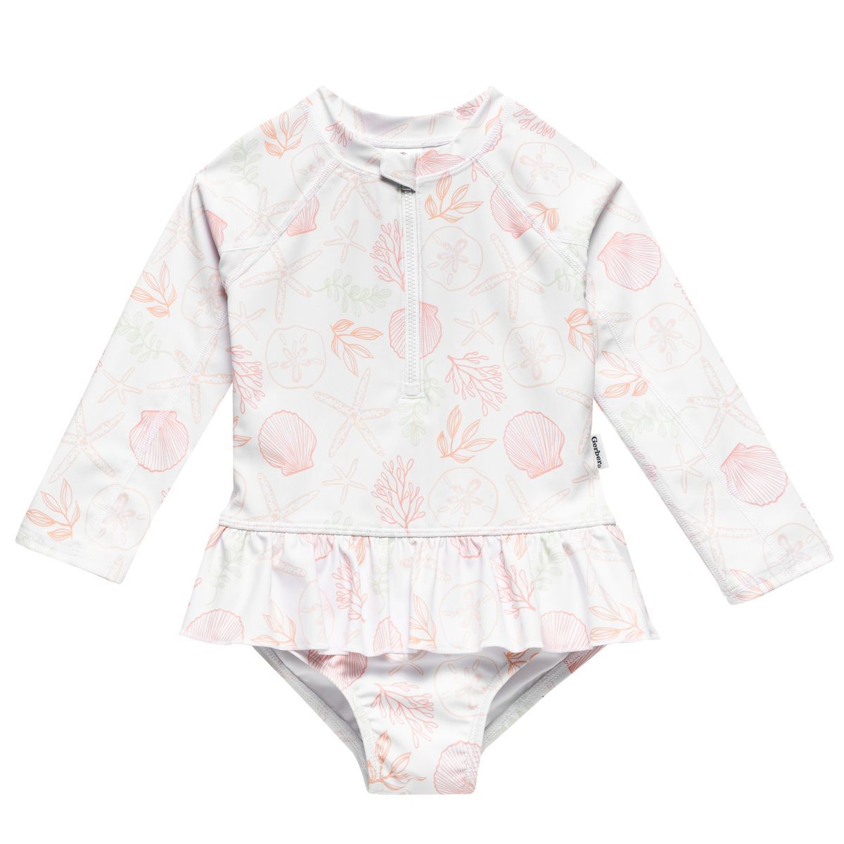 Gerber Toddler Girls' Rashguard Swimsuit | Target