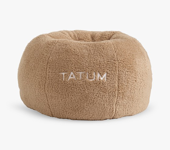 Anywhere Beanbag, Oatmeal Cozy Sherpa | Pottery Barn Kids