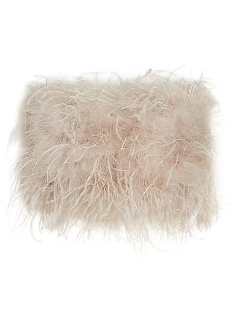 Zaina Feather Bustier Top | Saks Fifth Avenue