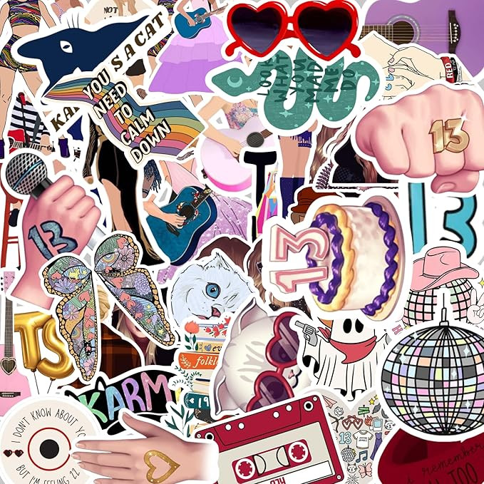 Kawaii Stickers for Water Bottle Skateboard Cute Laptop Decal Gift Idea for Kids Teen Boy Girl Pa... | Amazon (US)