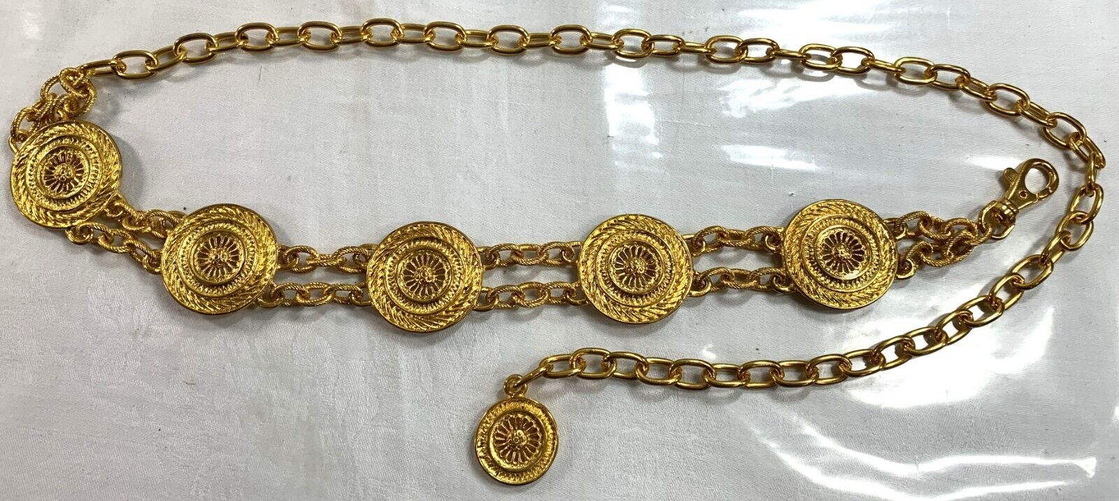 Medallion Chain Belt 43"  | eBay | eBay US