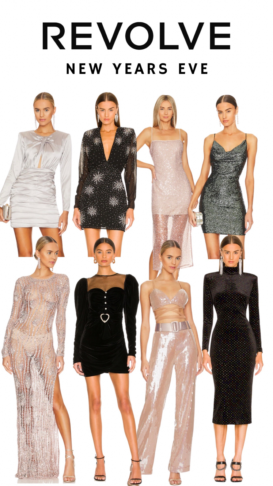 NEW YEARS EVE AND HOLIDAY PARTY LOOKS FROM REVOLVE 

#LTKSeasonal #LTKstyletip #LTKHoliday