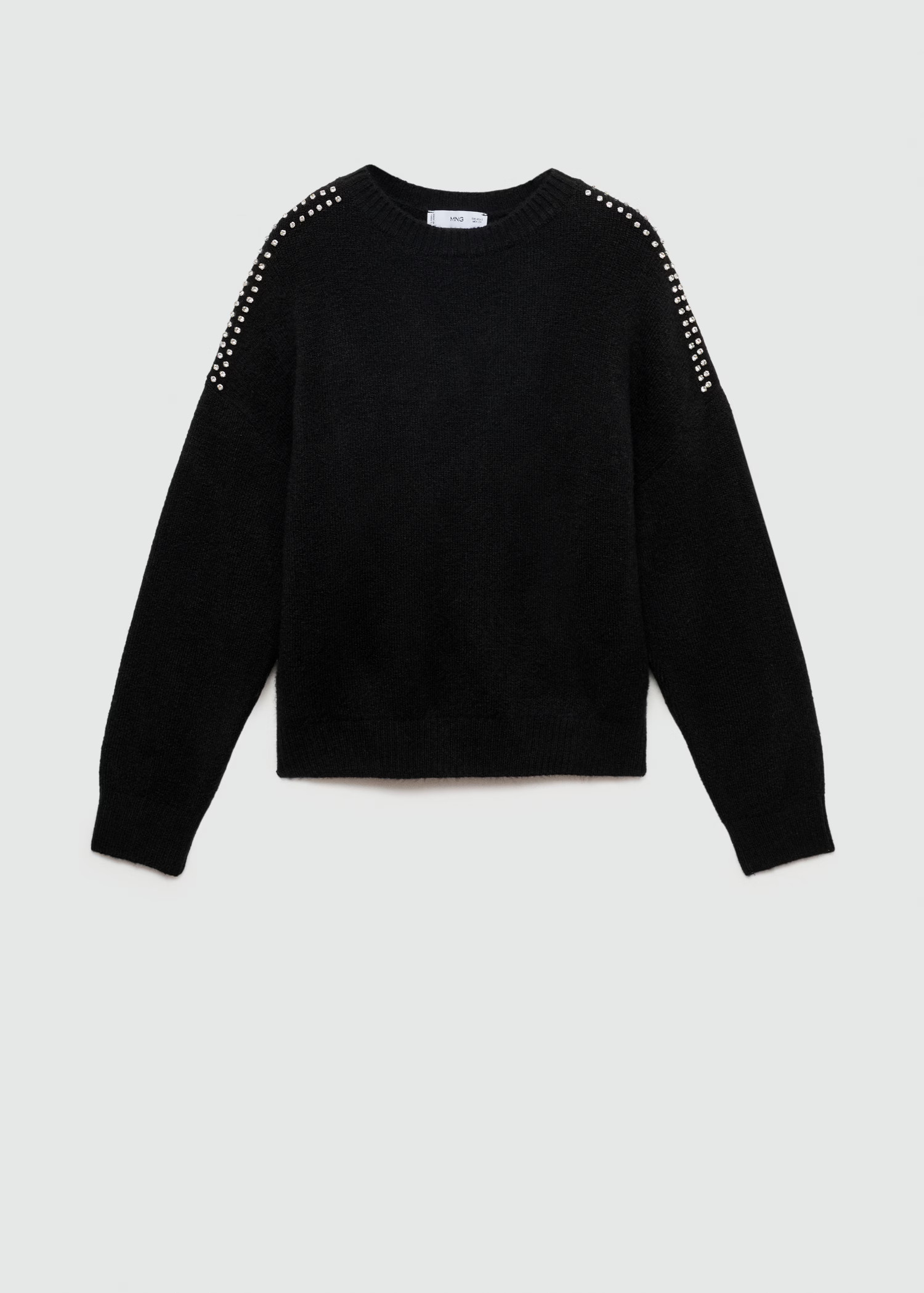 Knitted sweater with glitter detail - Women | MANGO USA | MANGO (US)