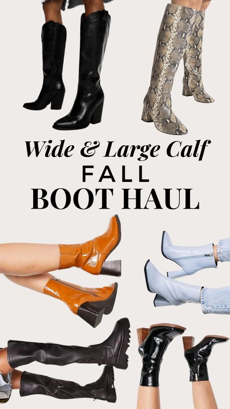 Fall boot haul for WIDE & LARGE CALF BOOTS!!!

#LTKstyletip #LTKplussize #LTKSeasonal