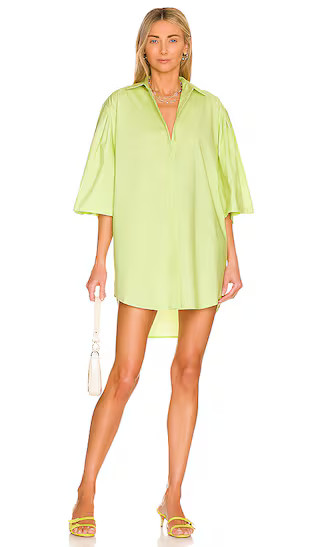 L'Academie Willacy Mini Dress in Green. - size M | Revolve Clothing (Global)