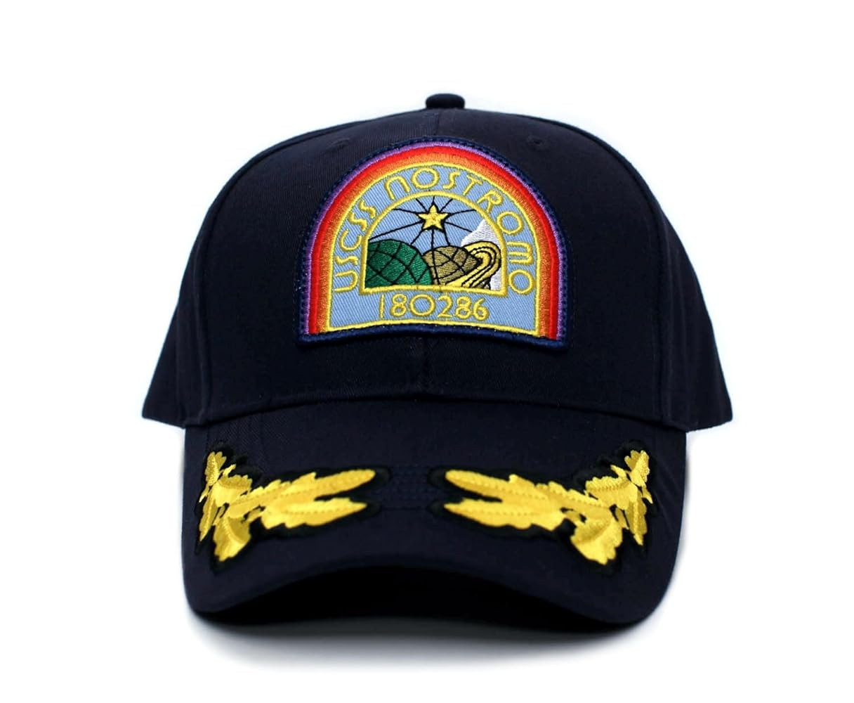 Alien USCSS Movie Hat Appliqué Patch Cap Navy | Amazon (US)