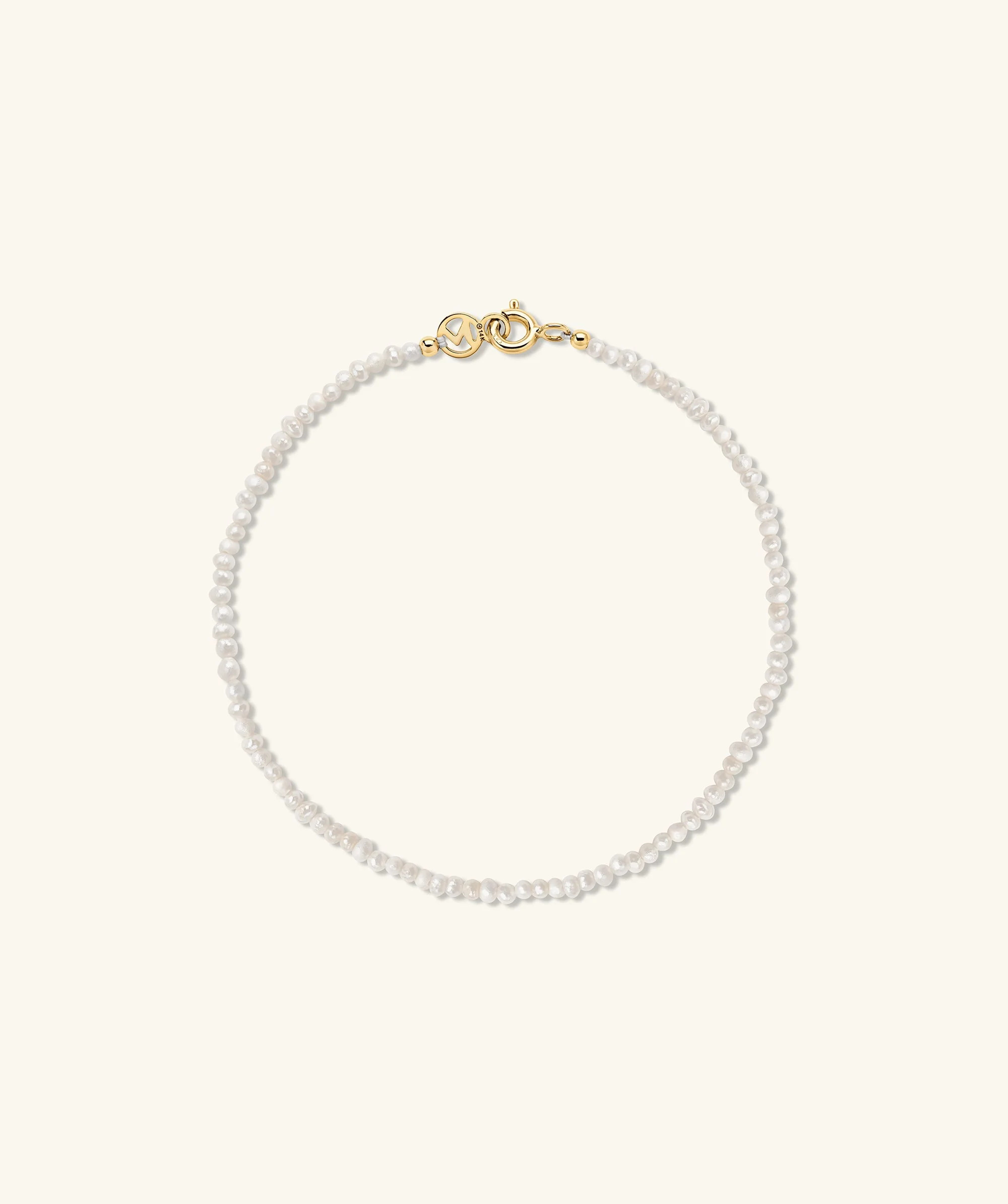 Micro Pearl Bracelet | Mejuri Fine Crew