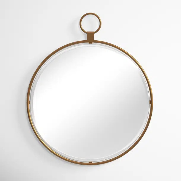 Clarissa Metal Circle Mirror | Joss & Main
