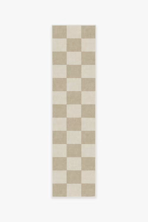 Jaque Checkered Stone Rug | Ruggable