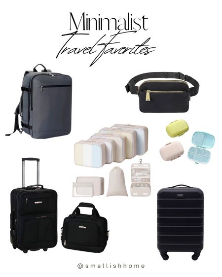 Rounding up a few of my favorite minimalist packing items that make it easy to travel light!

#LTKtravel #LTKfindsunder50
