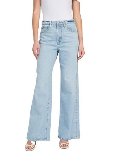 Guess Womens Eco Wide Leg, Felicity Blu, 29 | Amazon (US)