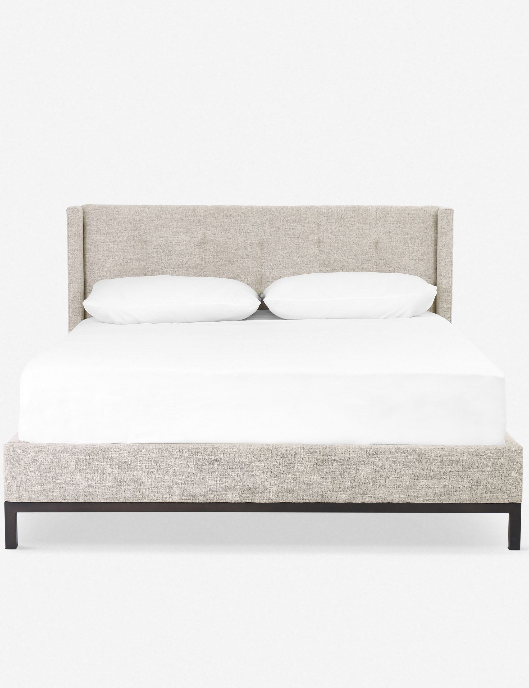Vedette Bed, Plushtone Linen | Lulu and Georgia 